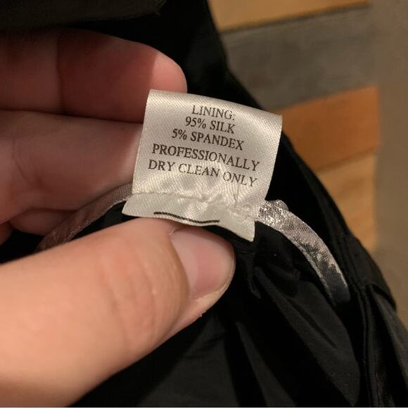 KaufmanFranco Wrap Button Lightweight Jacket Black Size 10/46 Minimal Luxury - Picture 14 of 14